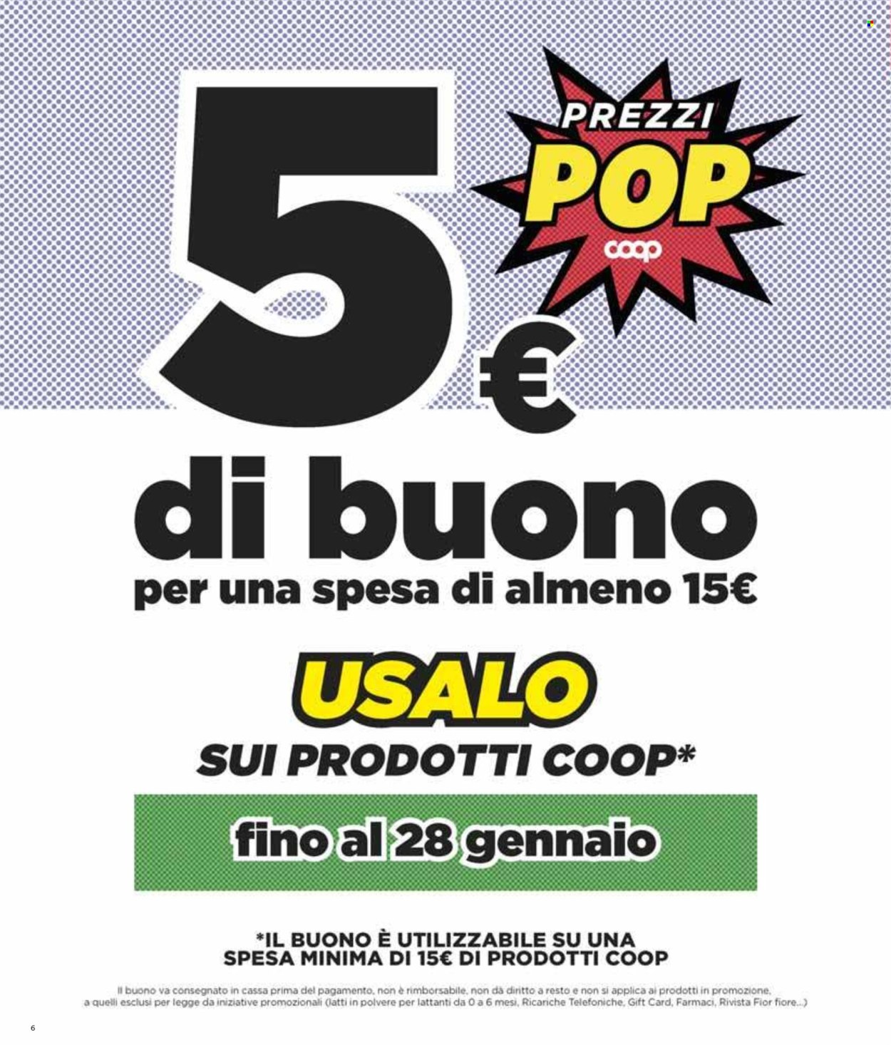 Volantino Coop - 25/1/2024 - 7/2/2024. Pagina 6