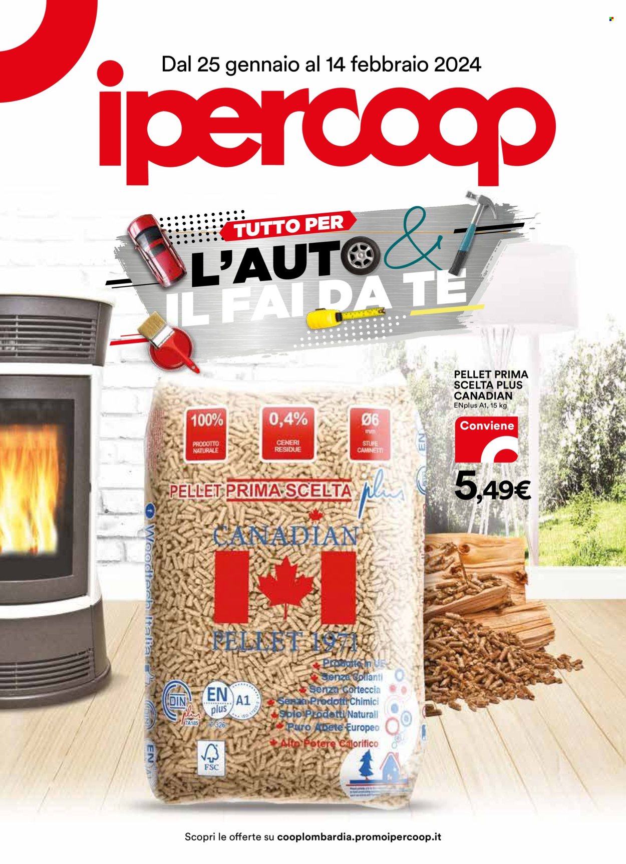 Volantino Coop - 25/1/2024 - 14/2/2024. Pagina 1