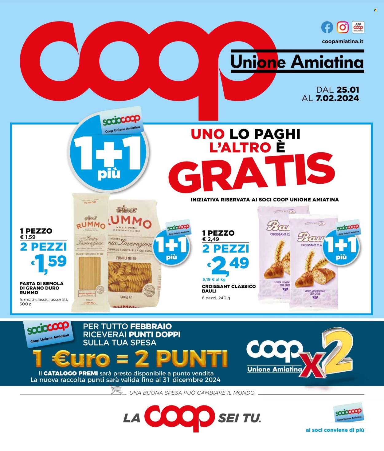 Volantino Coop - 25/1/2024 - 7/2/2024. Pagina 1