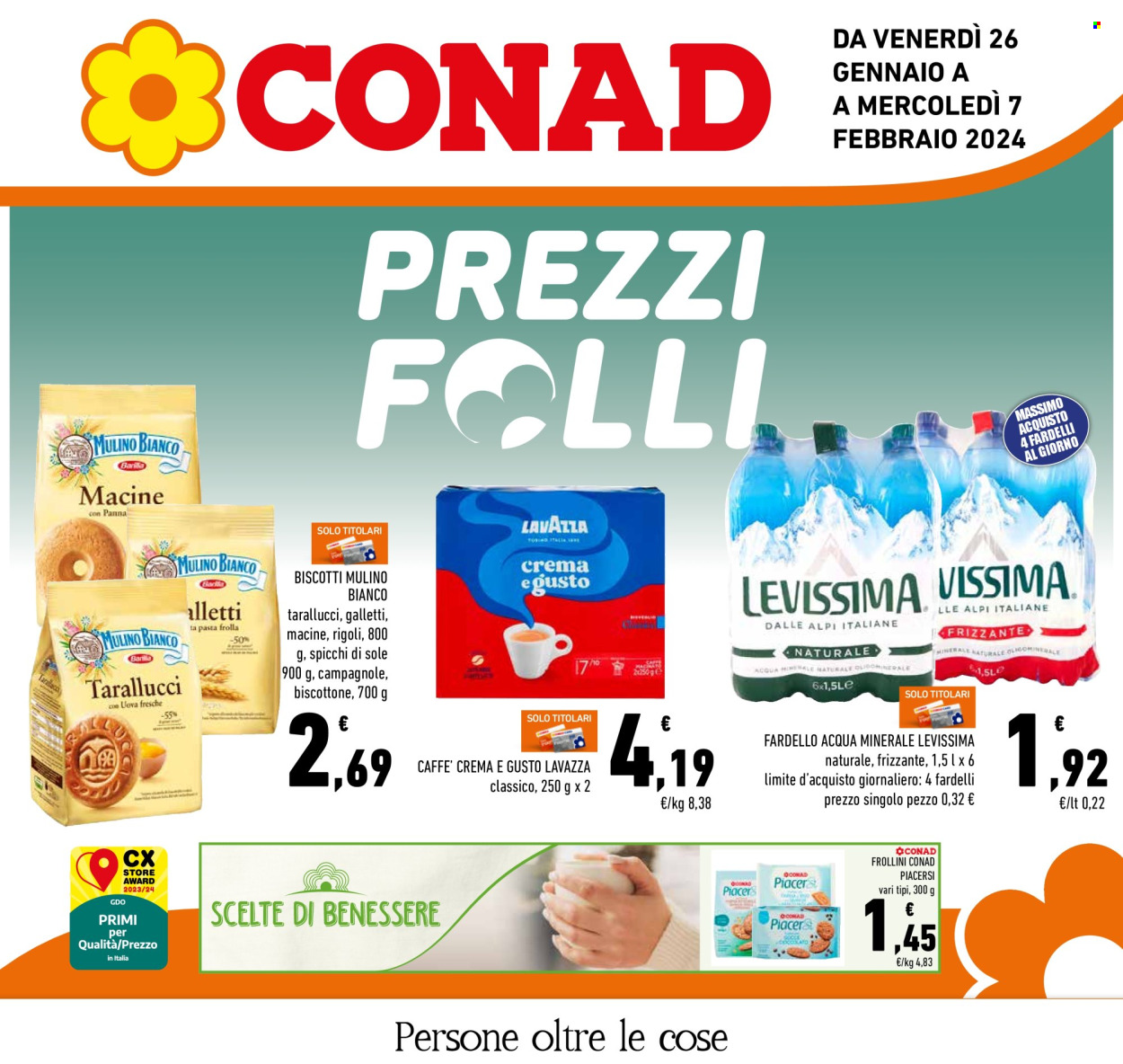 Volantino Conad - 26/1/2024 - 7/2/2024. Pagina 1