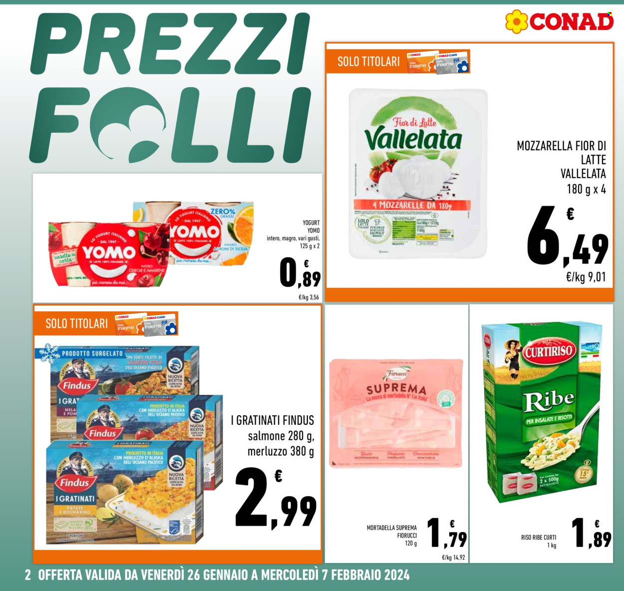 Volantino Conad - 26/1/2024 - 7/2/2024. Pagina 2