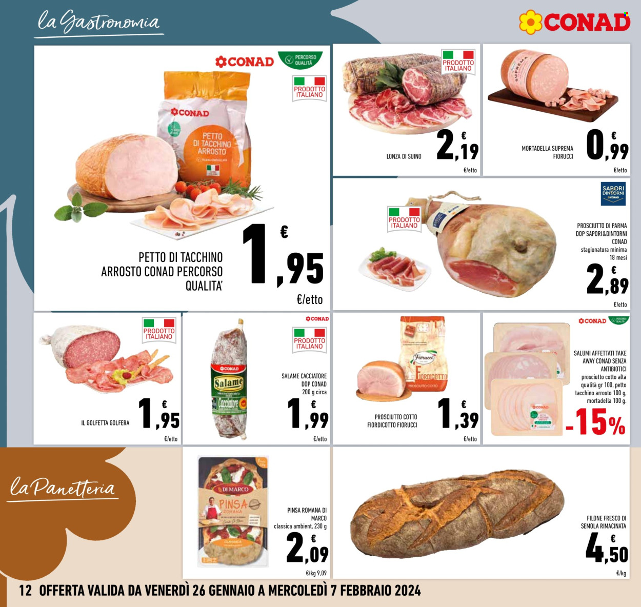 Volantino Conad - 26/1/2024 - 7/2/2024. Pagina 12