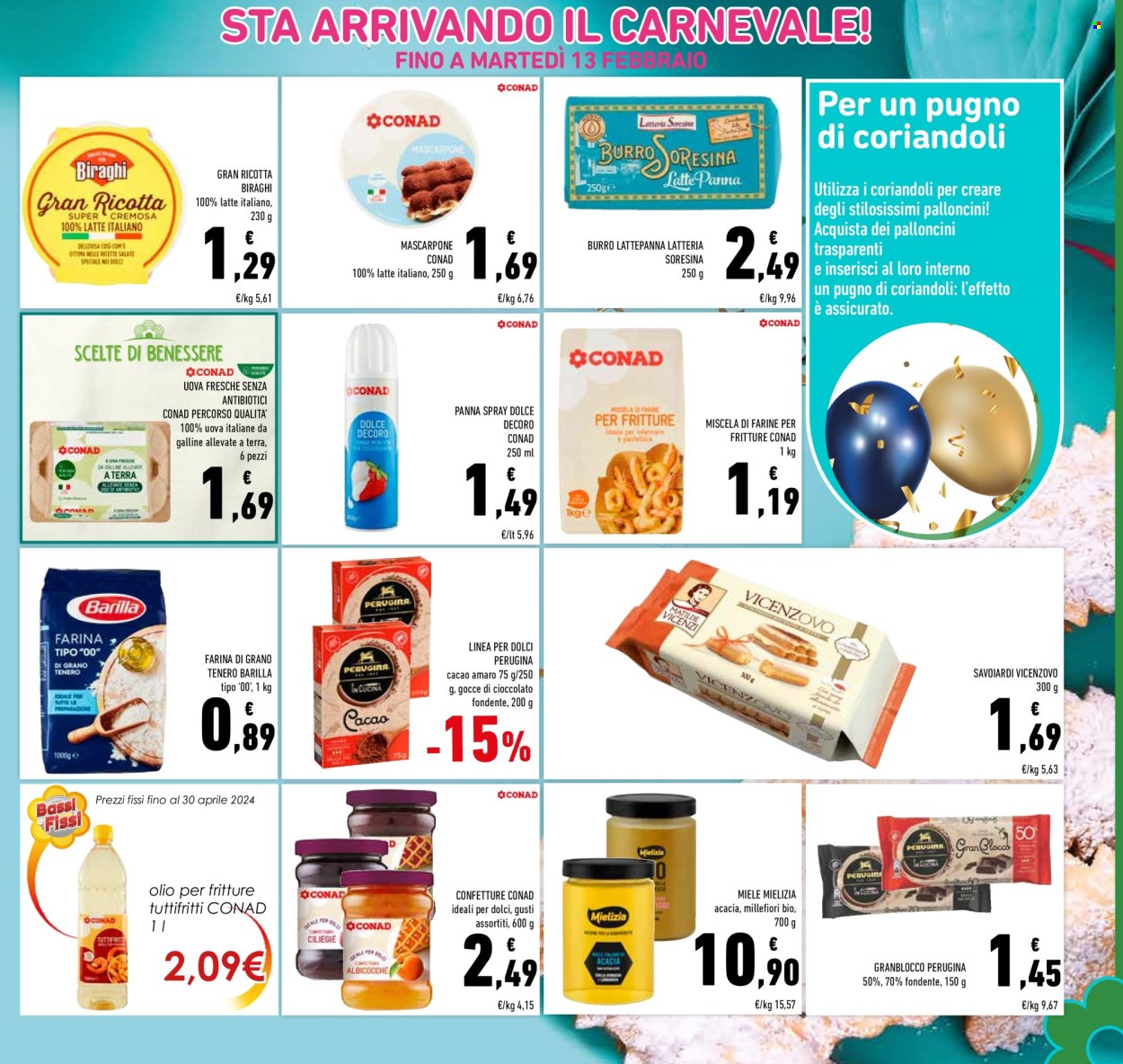 Volantino Conad - 26/1/2024 - 7/2/2024. Pagina 15