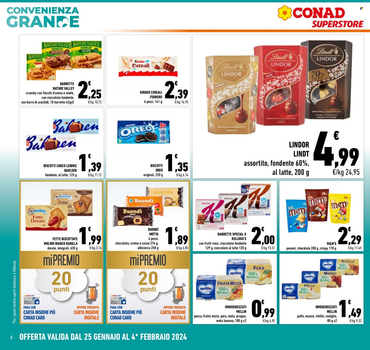 Volantino Conad Superstore - 25/1/2024 - 4/2/2024. Pagina 8
