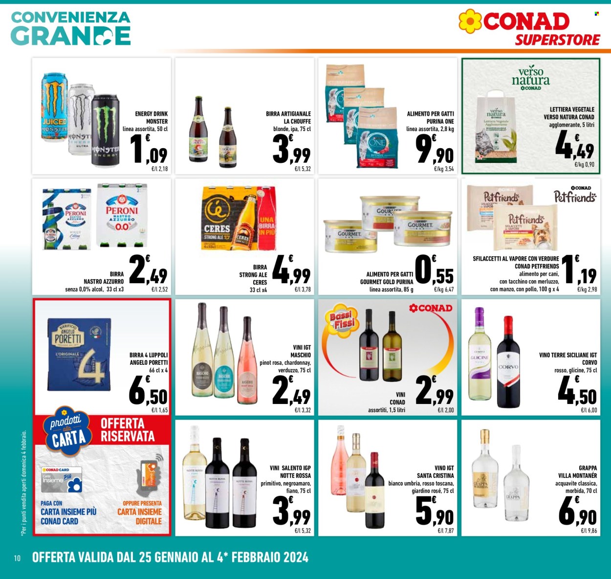 Volantino Conad Superstore - 25/1/2024 - 4/2/2024. Pagina 10
