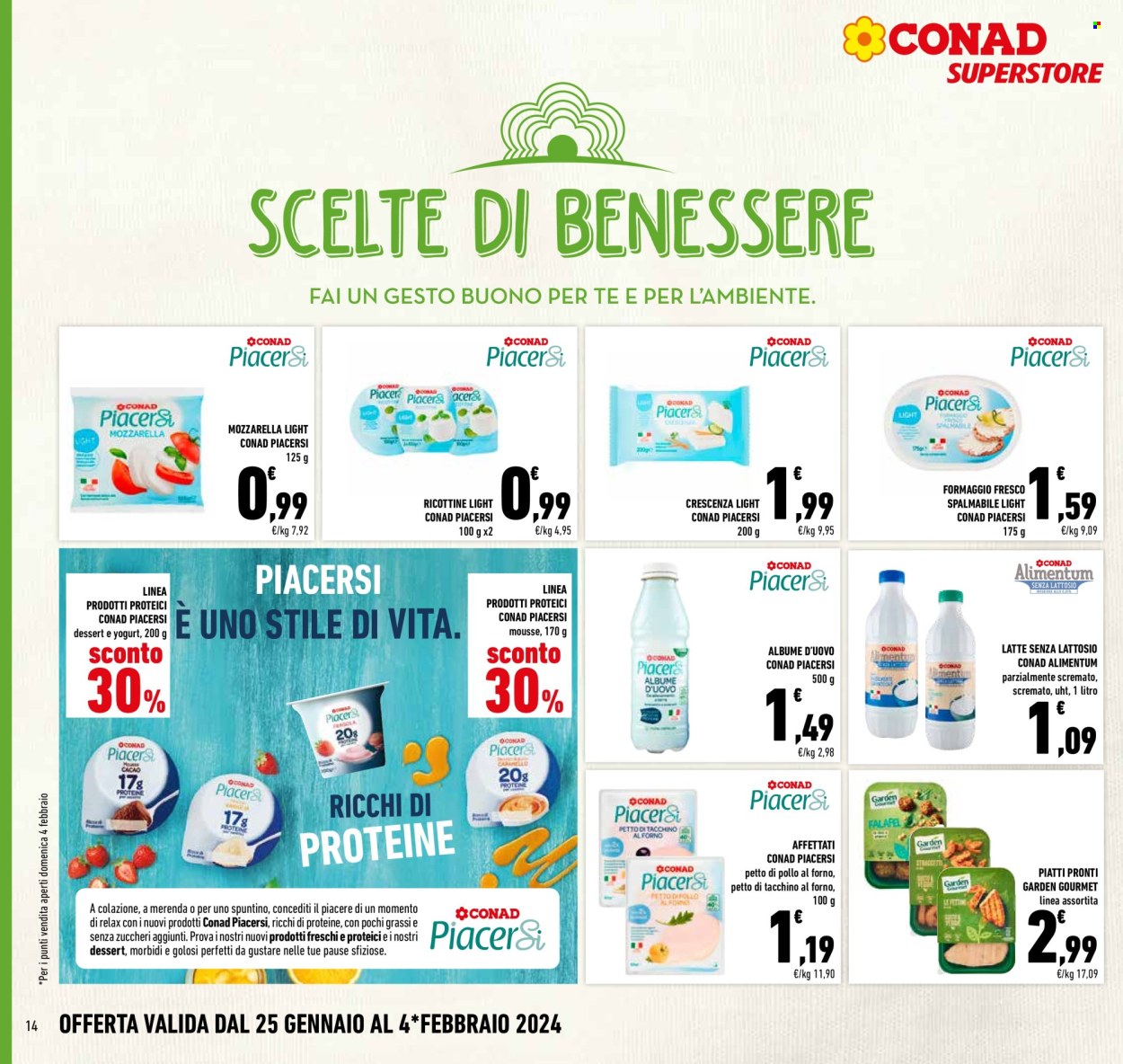 Leták Conad Superstore - 25.1.2024 - 4.2.2024. Strana 14