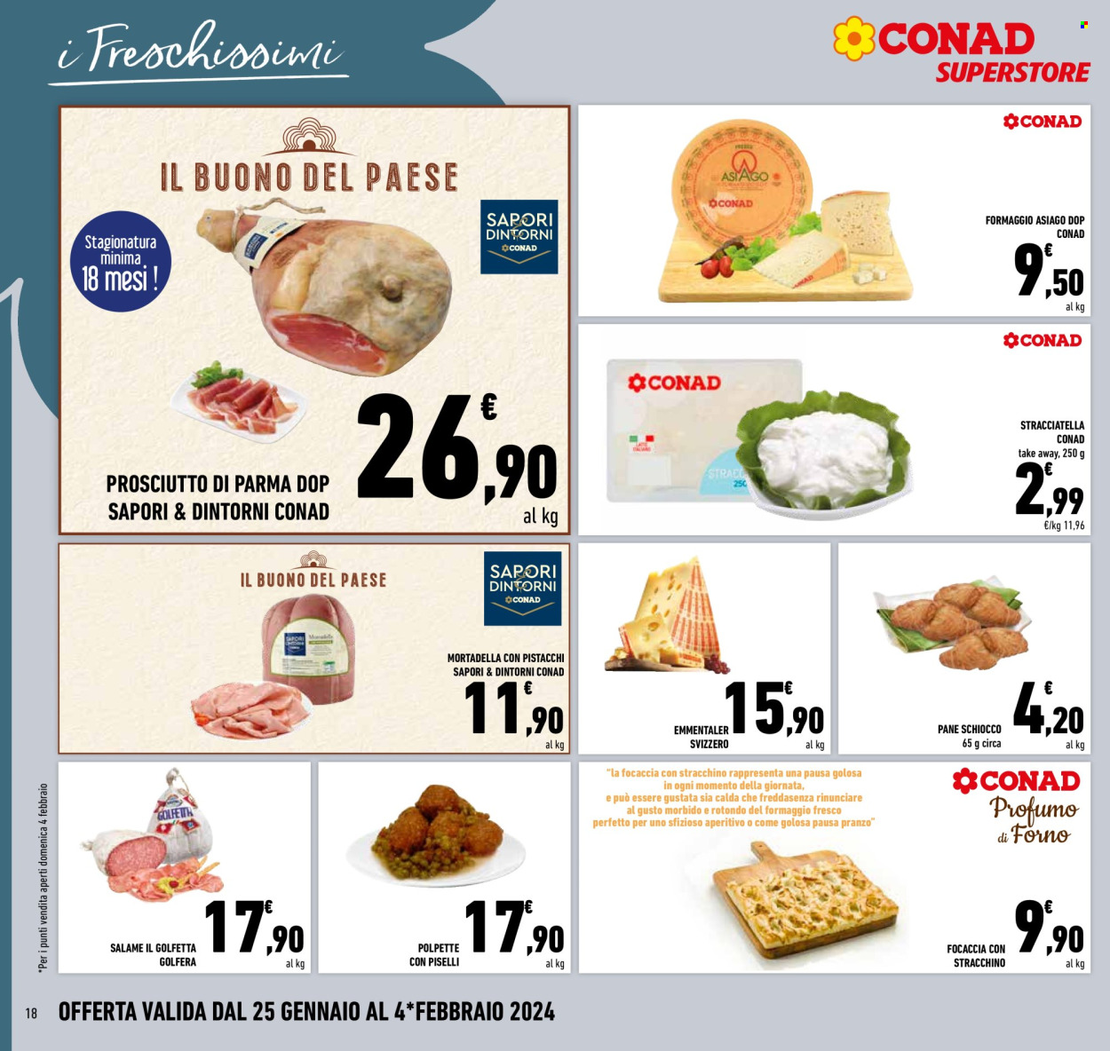 Volantino Conad Superstore - 25/1/2024 - 4/2/2024. Pagina 18