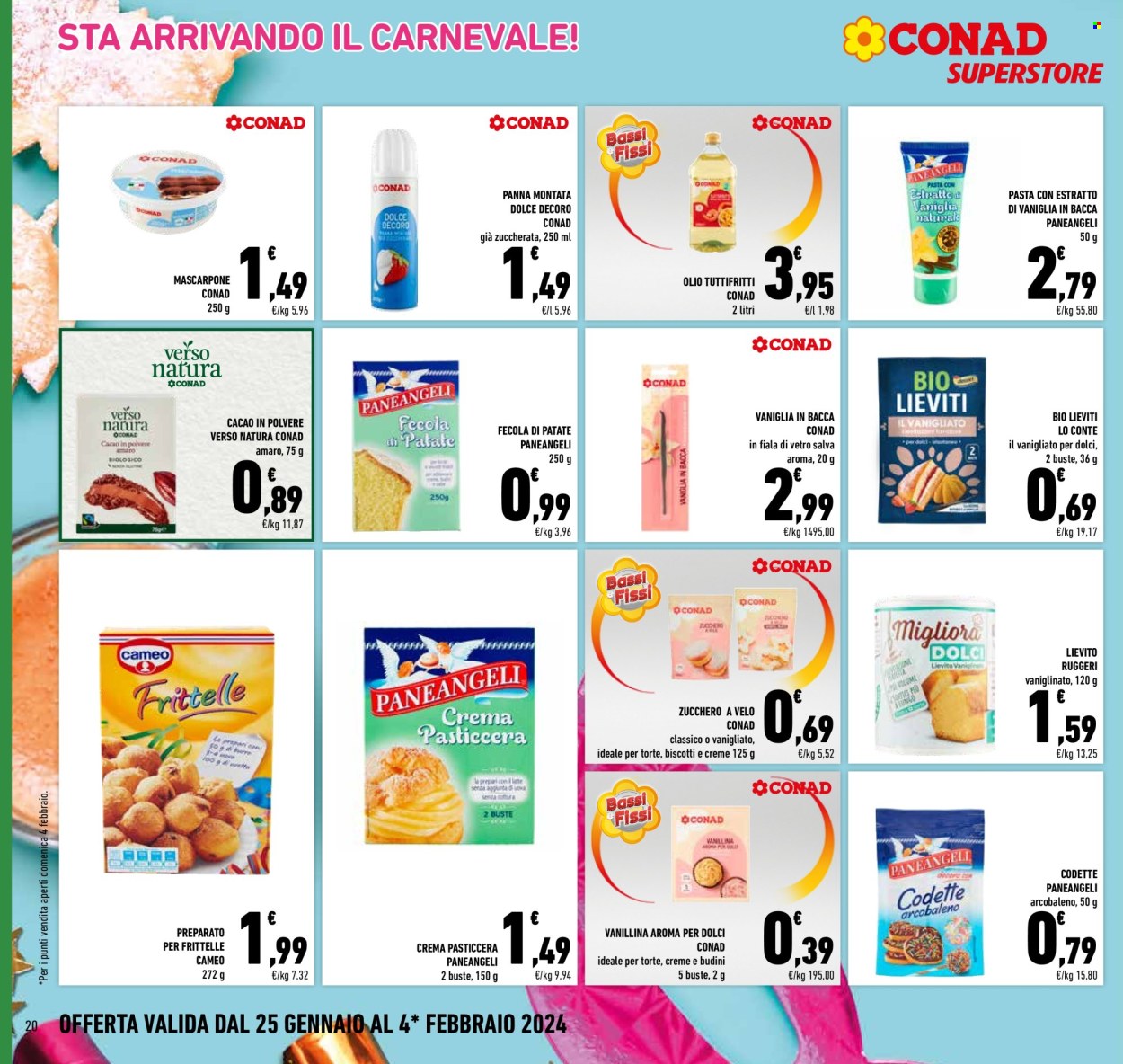 Volantino Conad Superstore - 25/1/2024 - 4/2/2024. Pagina 20