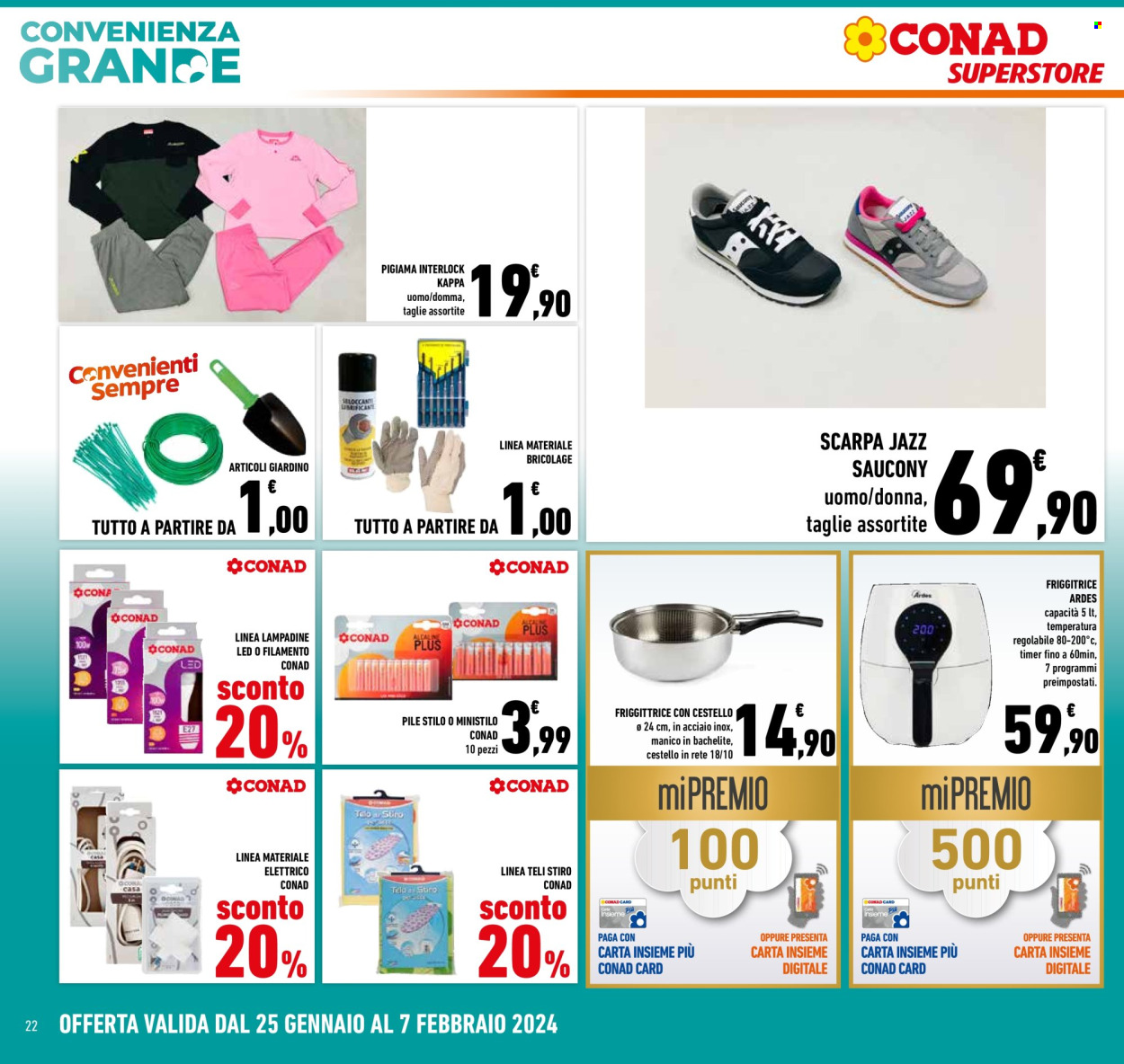 Volantino Conad Superstore - 25/1/2024 - 4/2/2024. Pagina 22