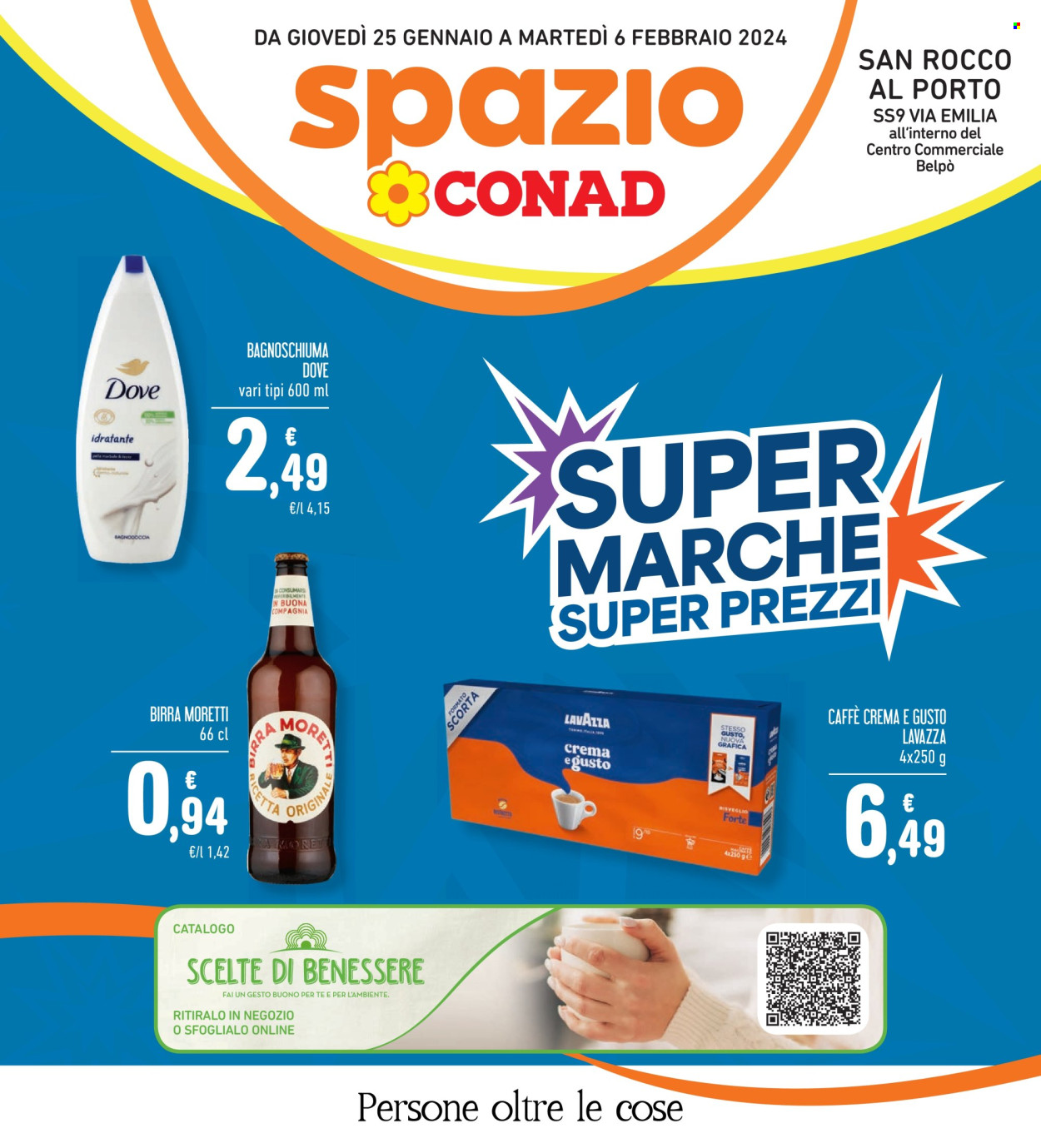 Volantino Spazio Conad - 25/1/2024 - 6/2/2024. Pagina 1