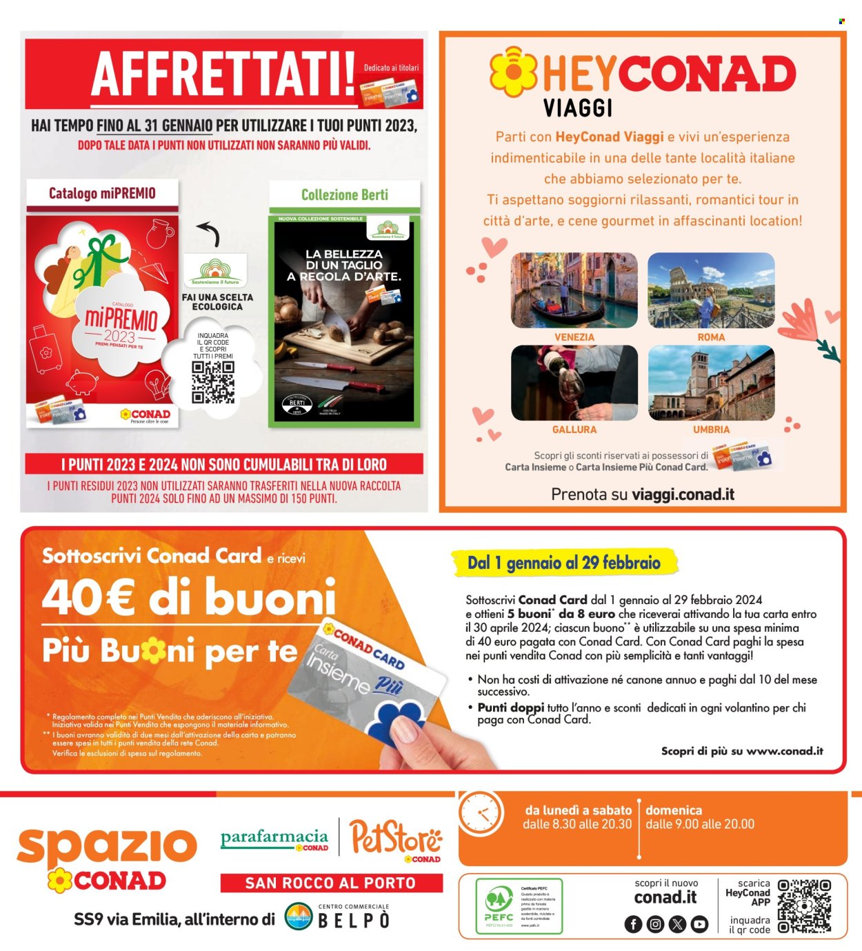 Volantino Spazio Conad - 25/1/2024 - 6/2/2024. Pagina 34