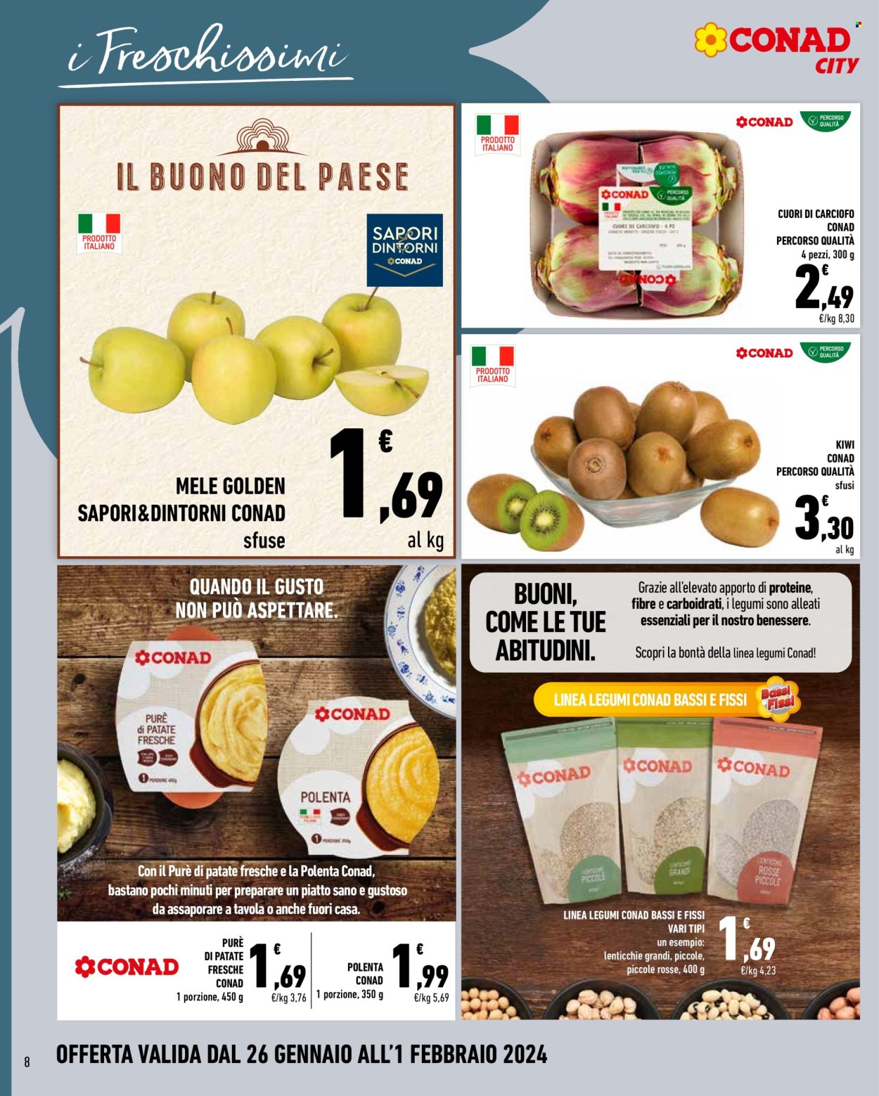 Volantino Conad City - 26/1/2024 - 1/2/2024. Pagina 8