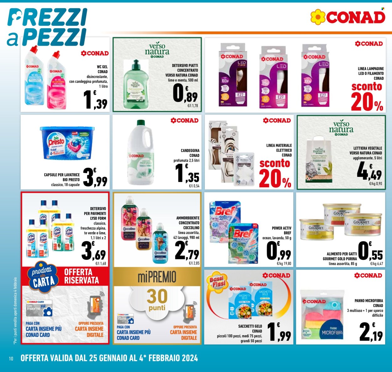 Volantino Conad - 25/1/2024 - 4/2/2024. Pagina 10