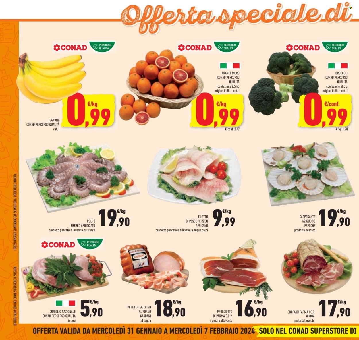Volantino Conad Superstore - 31/1/2024 - 7/2/2024. Pagina 2