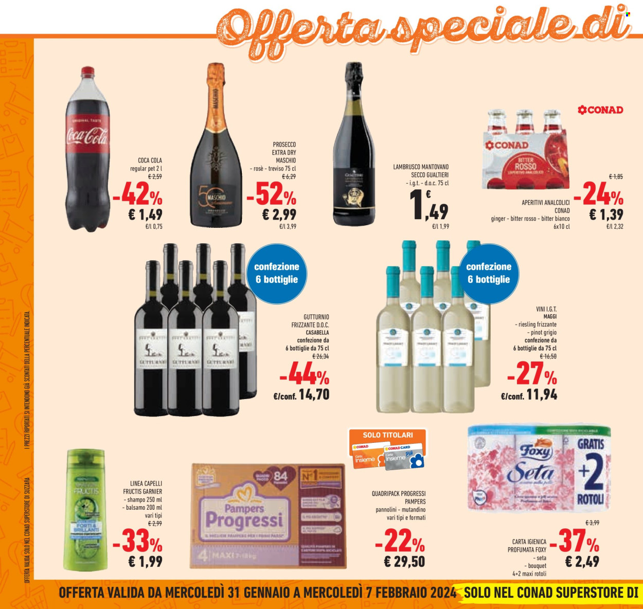 Volantino Conad Superstore - 31/1/2024 - 7/2/2024. Pagina 6