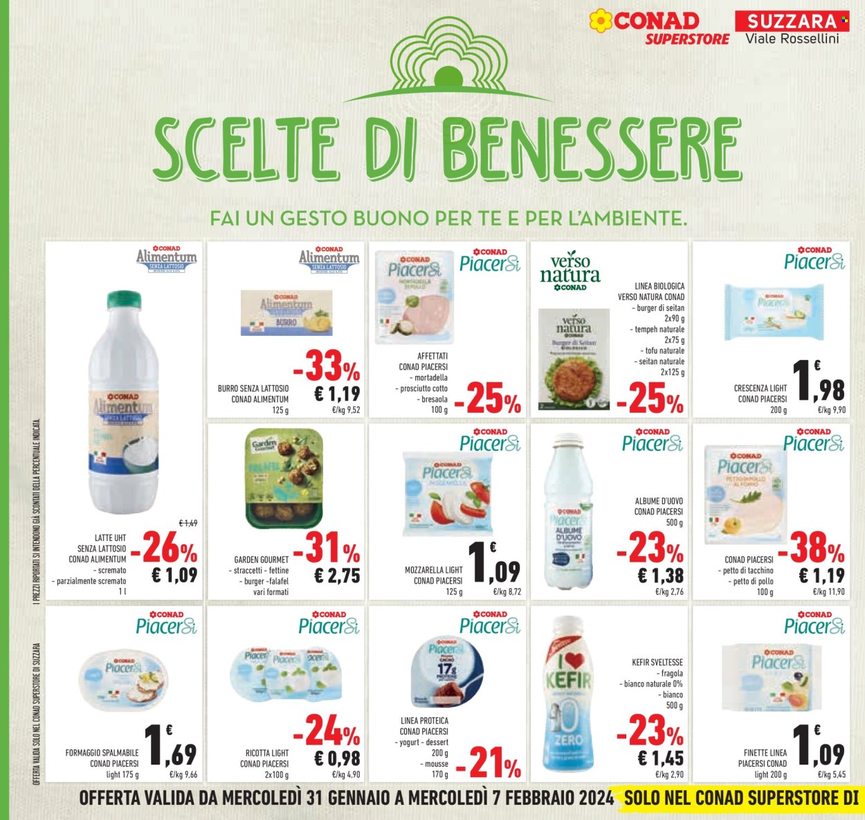 Volantino Conad Superstore - 31/1/2024 - 7/2/2024. Pagina 12