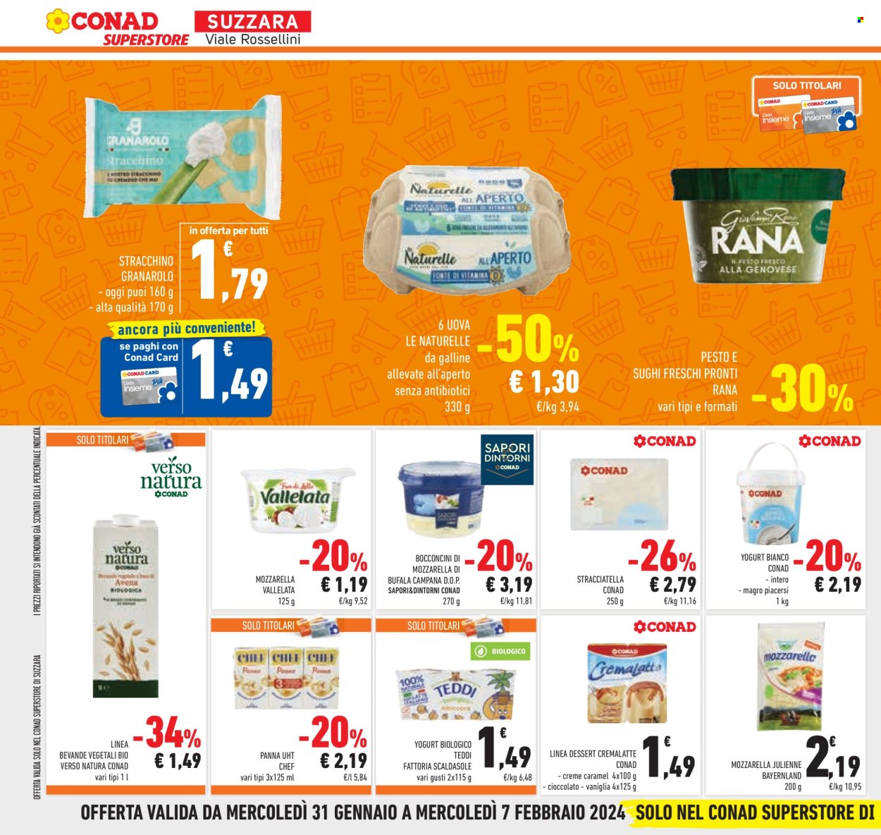 Volantino Conad Superstore - 31/1/2024 - 7/2/2024. Pagina 14