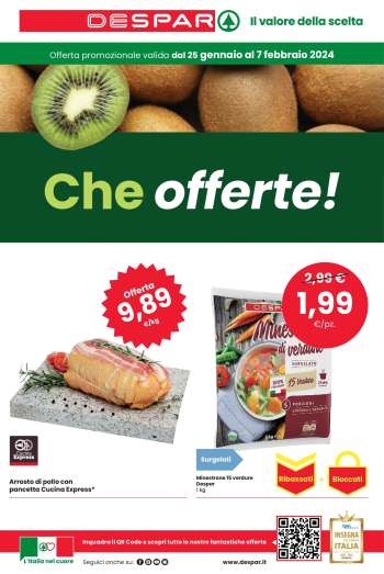 Volantino Despar - 25/1/2024 - 7/2/2024.