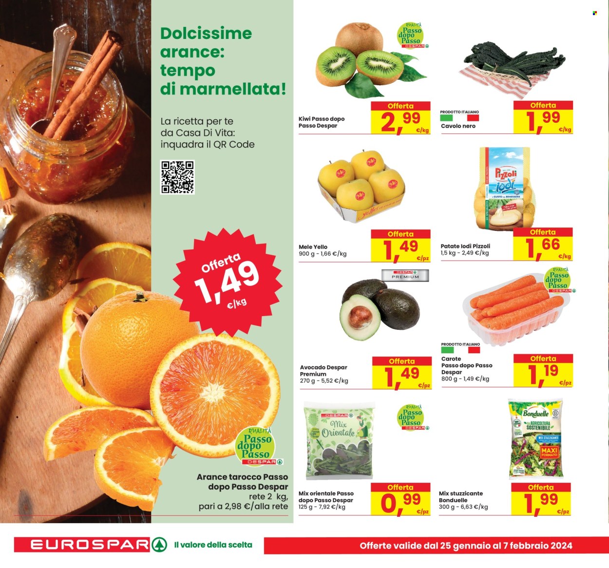 Volantino Eurospar - 25/1/2024 - 7/2/2024. Pagina 8