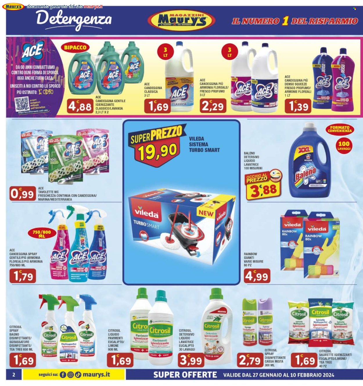 Volantino Maury's - 27/1/2024 - 10/2/2024. Pagina 2