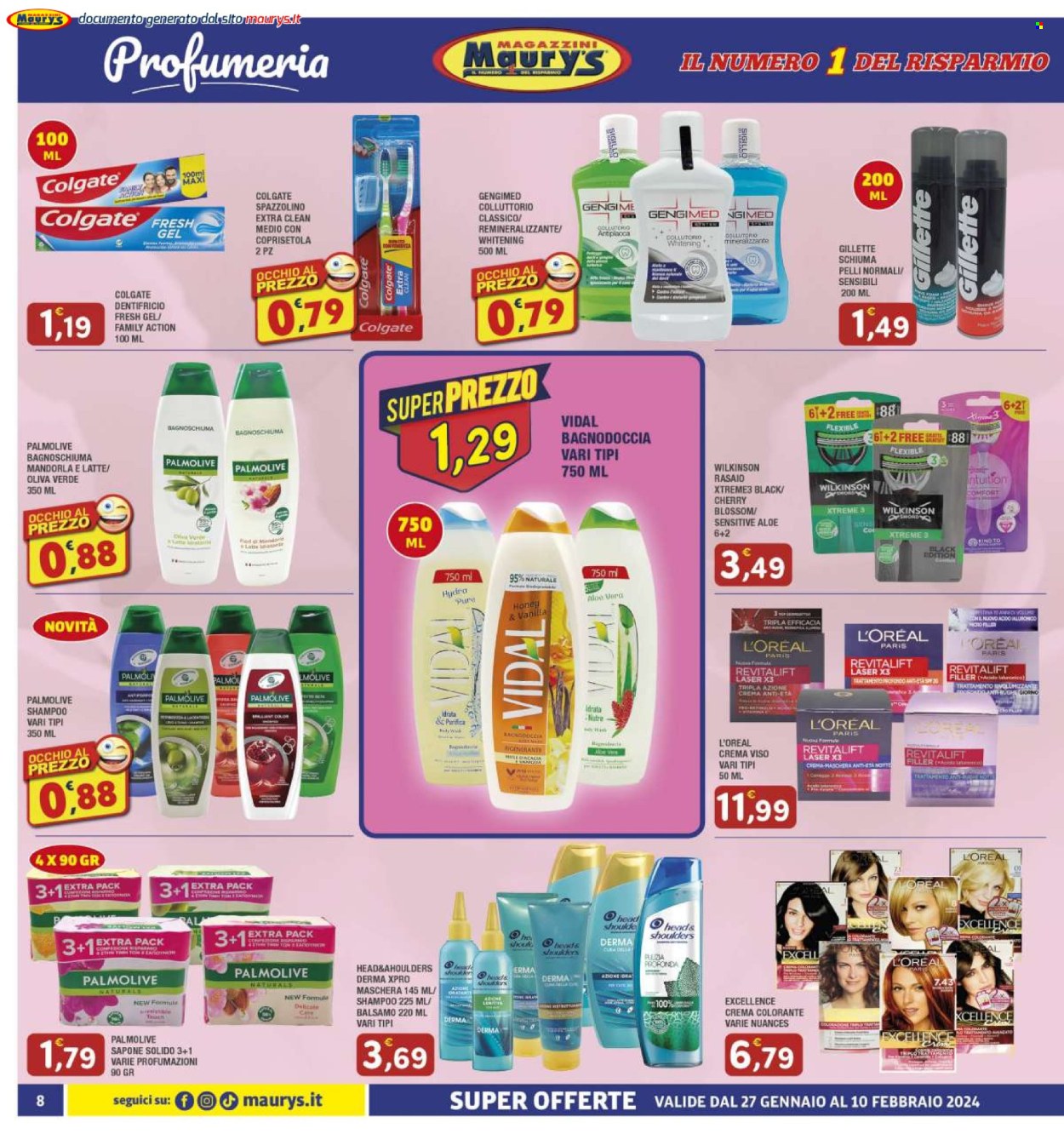Volantino Maury's - 27/1/2024 - 10/2/2024. Pagina 8