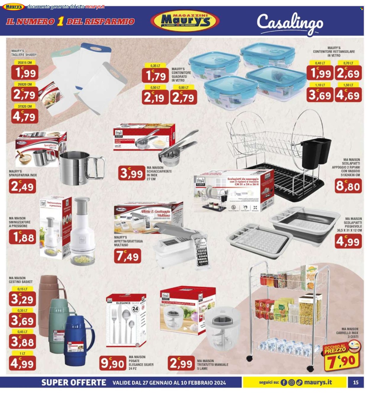 Volantino Maury's - 27/1/2024 - 10/2/2024. Pagina 15