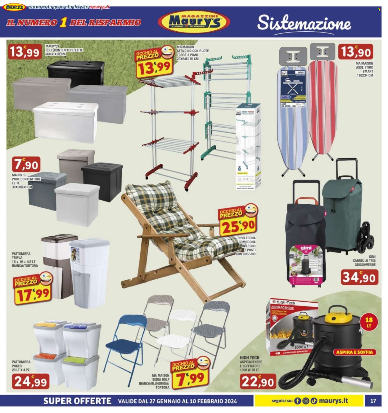 Volantino Maury's - 27/1/2024 - 10/2/2024. Pagina 17