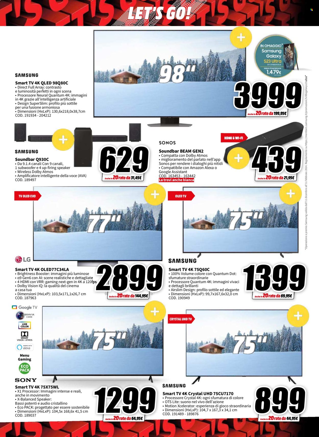 Volantino MediaWorld - 26/1/2024 - 4/2/2024. Pagina 16