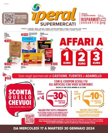Volantino Iperal - 17/1/2024 - 30/1/2024.