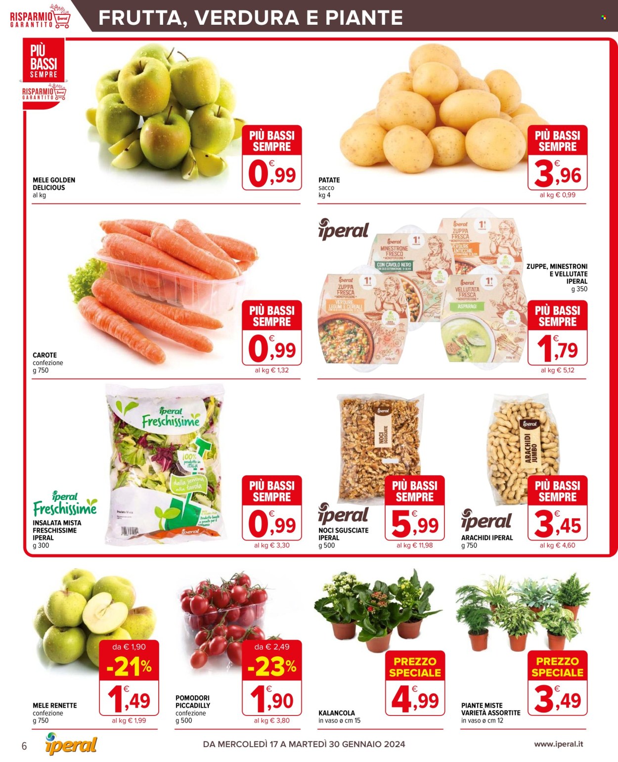 Volantino Iperal - 17/1/2024 - 30/1/2024. Pagina 6