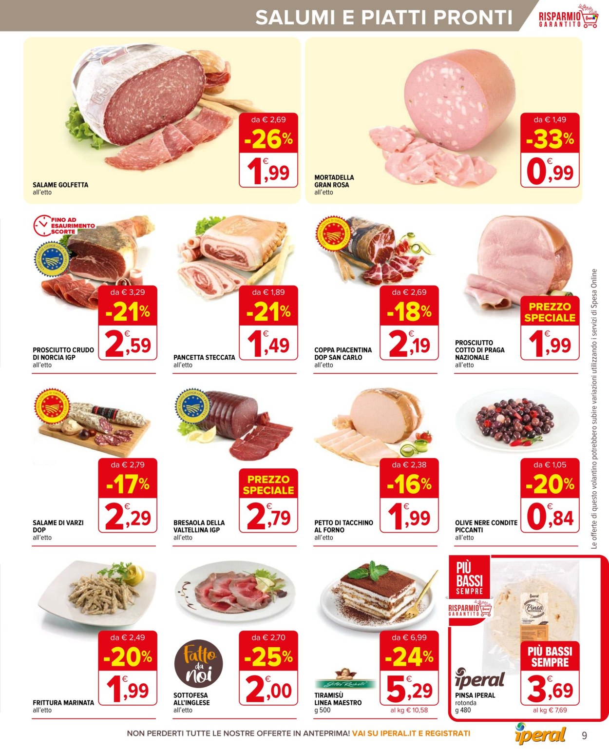 Volantino Iperal - 17/1/2024 - 30/1/2024. Pagina 9