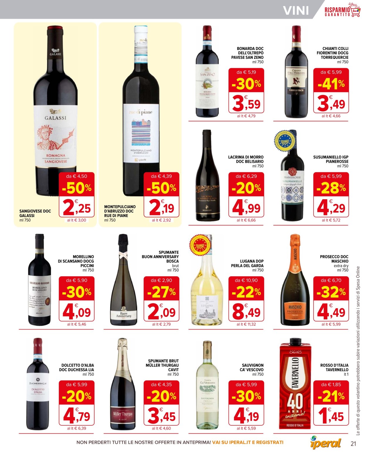 Volantino Iperal - 17/1/2024 - 30/1/2024. Pagina 21