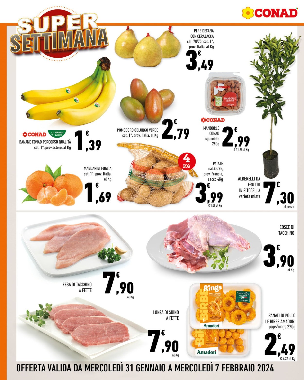 Volantino Conad - 31/1/2024 - 7/2/2024. Pagina 2