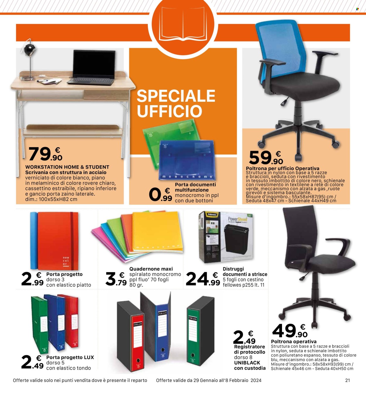 Volantino Eurospar - 29/1/2024 - 8/2/2024. Pagina 21