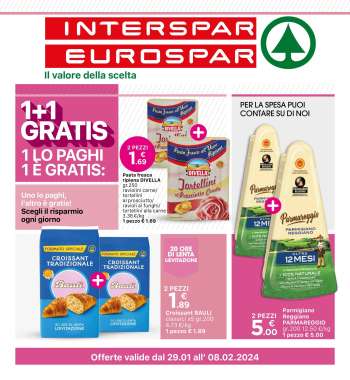 Volantino Interspar - 29/1/2024 - 8/2/2024.