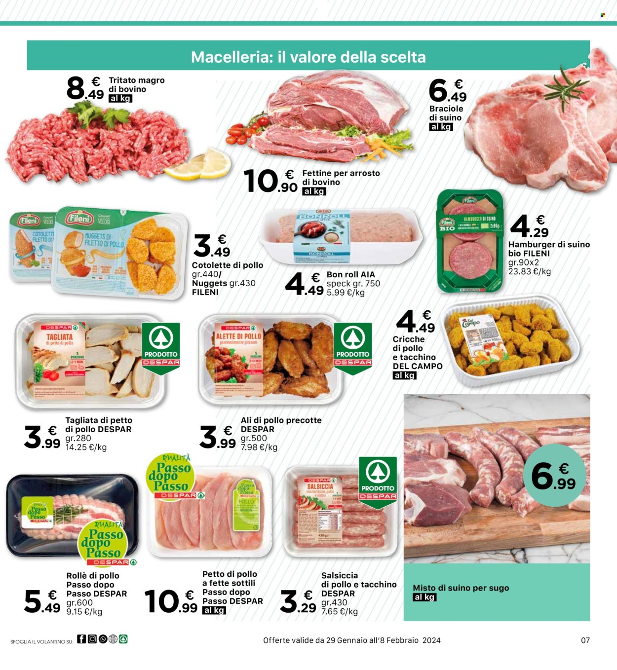 Volantino Interspar - 29/1/2024 - 8/2/2024. Pagina 7