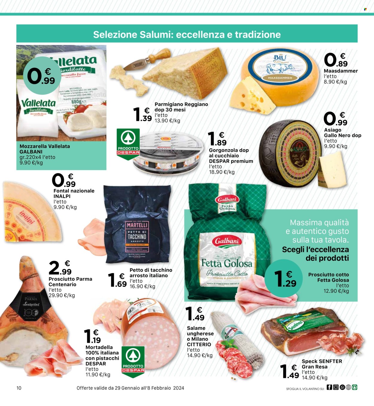 Volantino Interspar - 29/1/2024 - 8/2/2024. Pagina 10