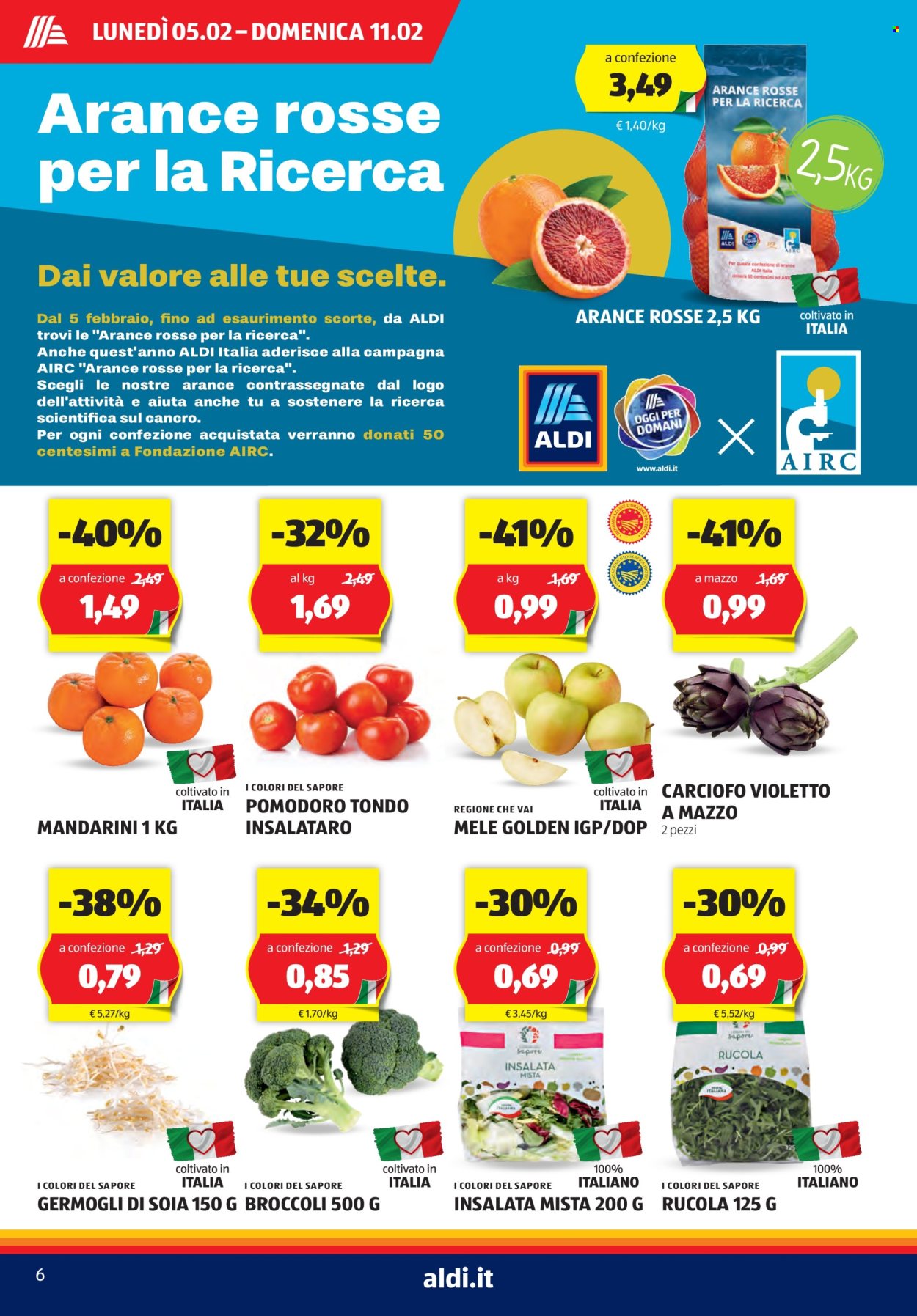 Volantino Aldi - 5/2/2024 - 11/2/2024. Pagina 6