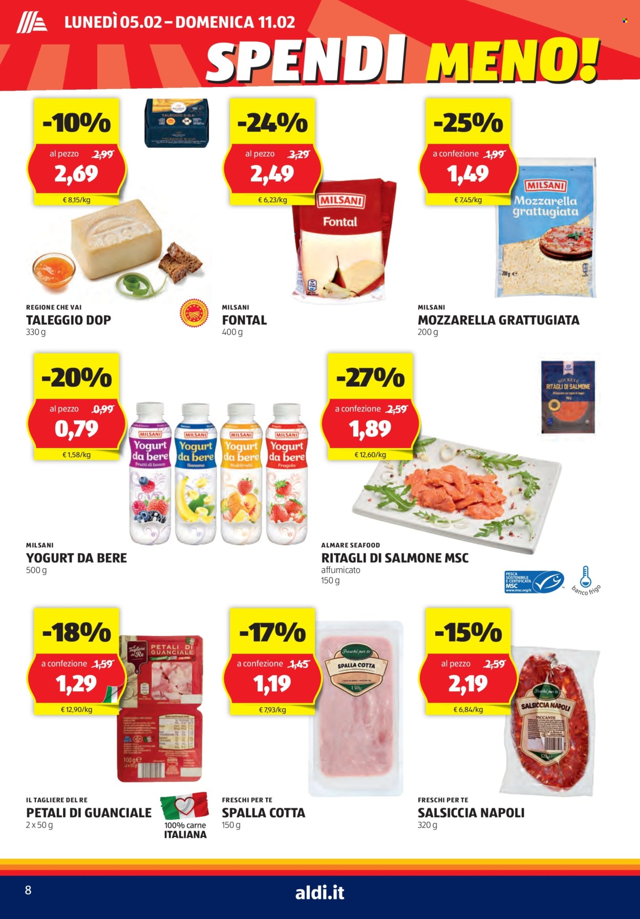Volantino Aldi - 5/2/2024 - 11/2/2024. Pagina 8