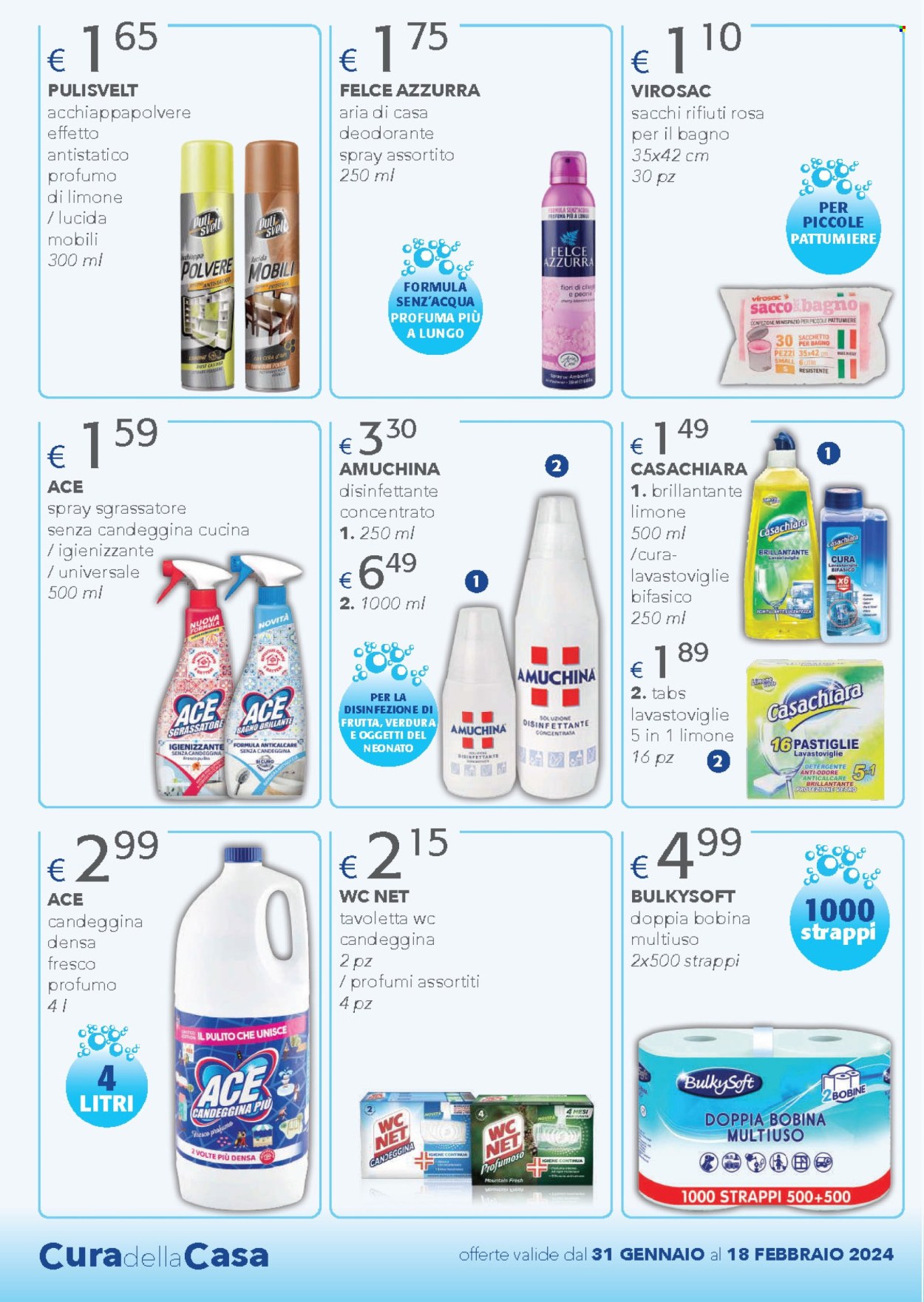 Volantino Acqua & Sapone - 31/1/2024 - 18/2/2024. Pagina 6
