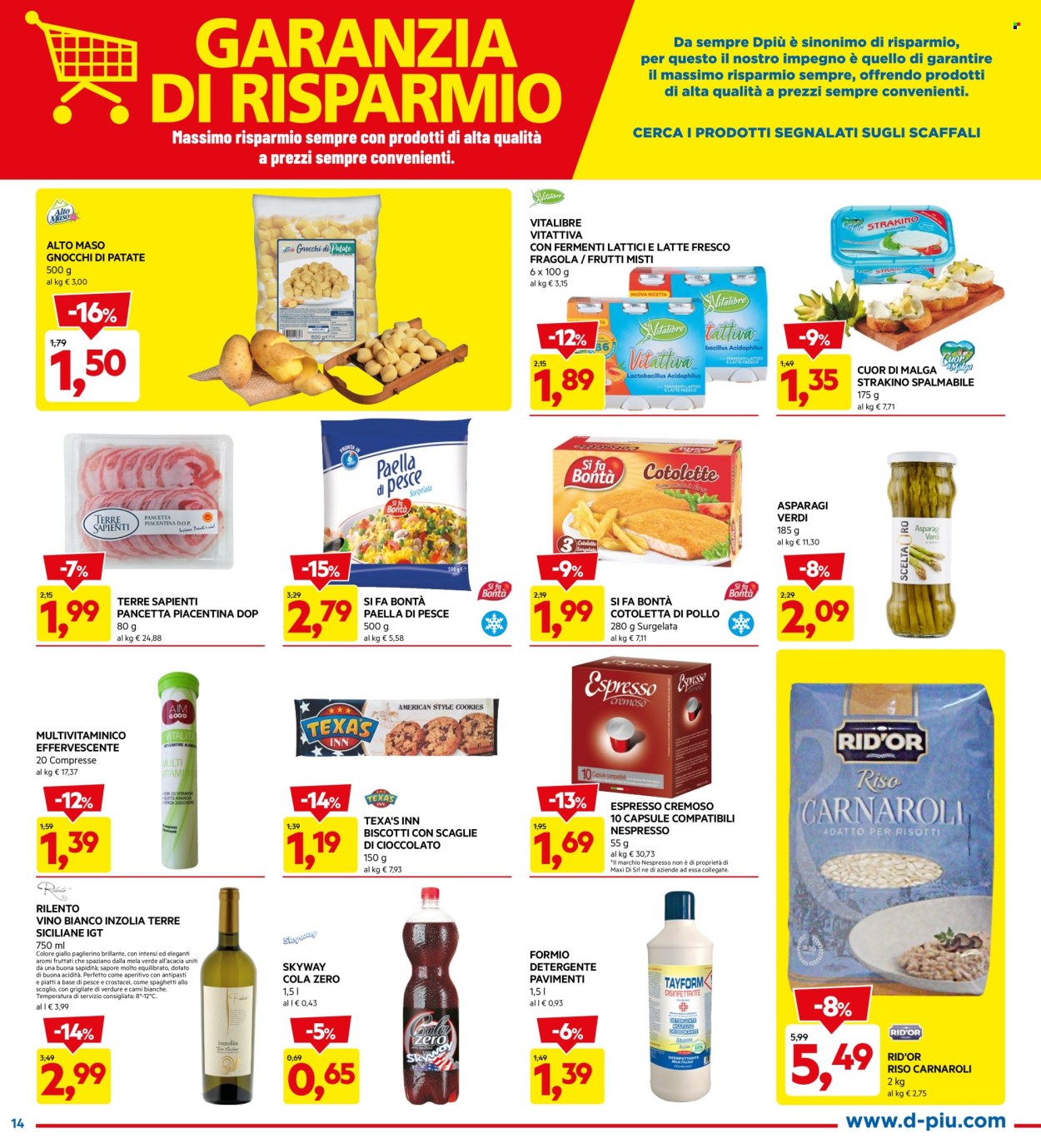 Volantino Dpiù - 29/1/2024 - 11/2/2024. Pagina 14