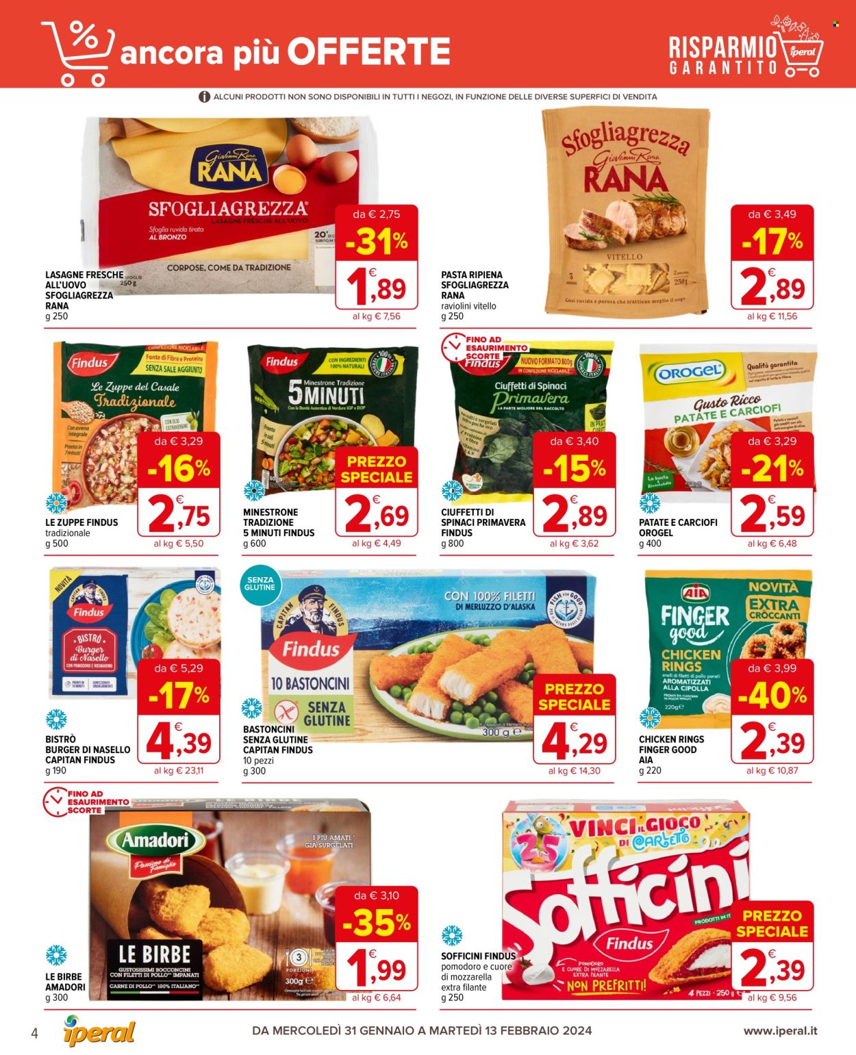 Volantino Iperal - 31/1/2024 - 13/2/2024. Pagina 4