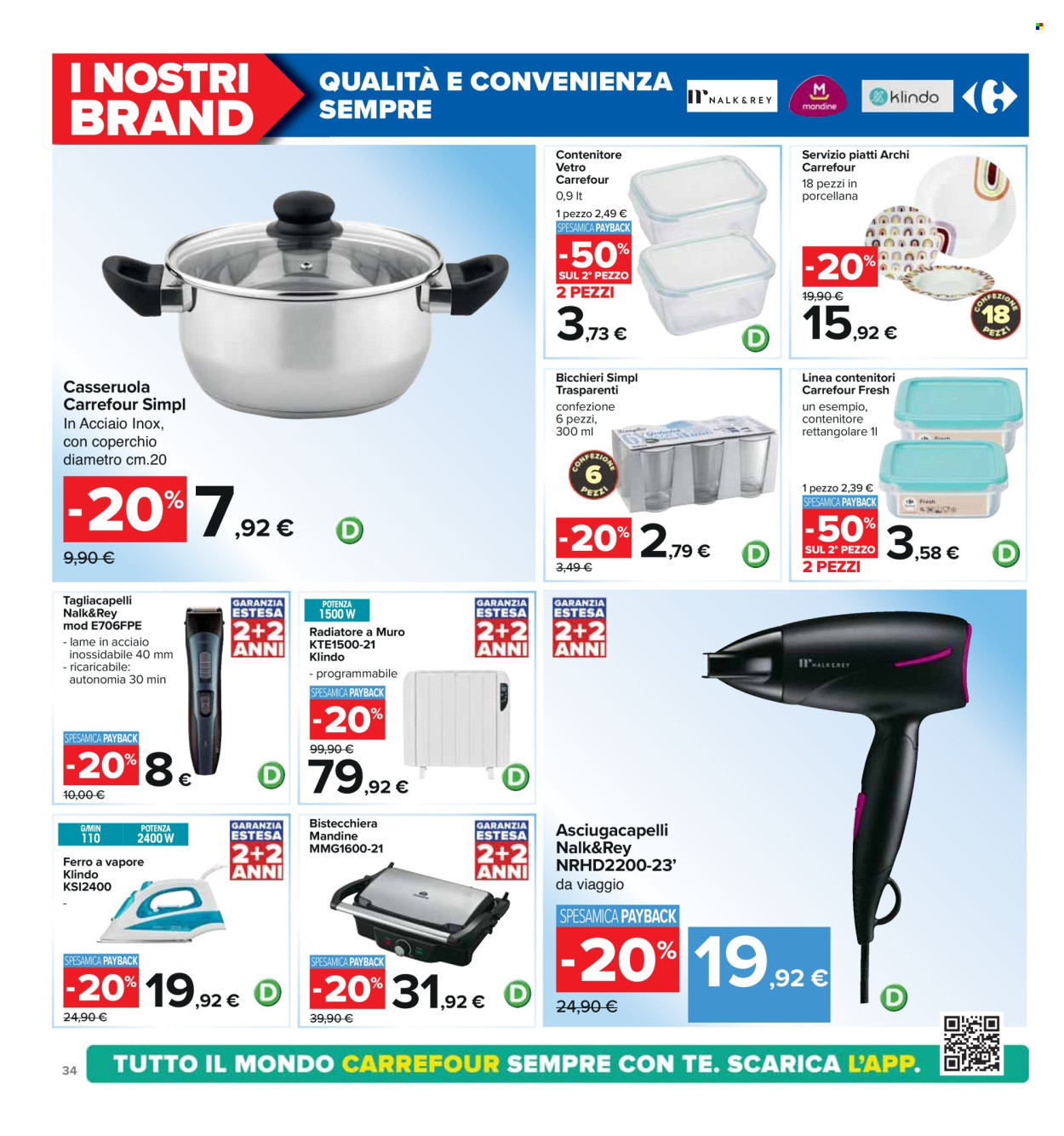 Volantino Carrefour - 2/2/2024 - 11/2/2024. Pagina 34