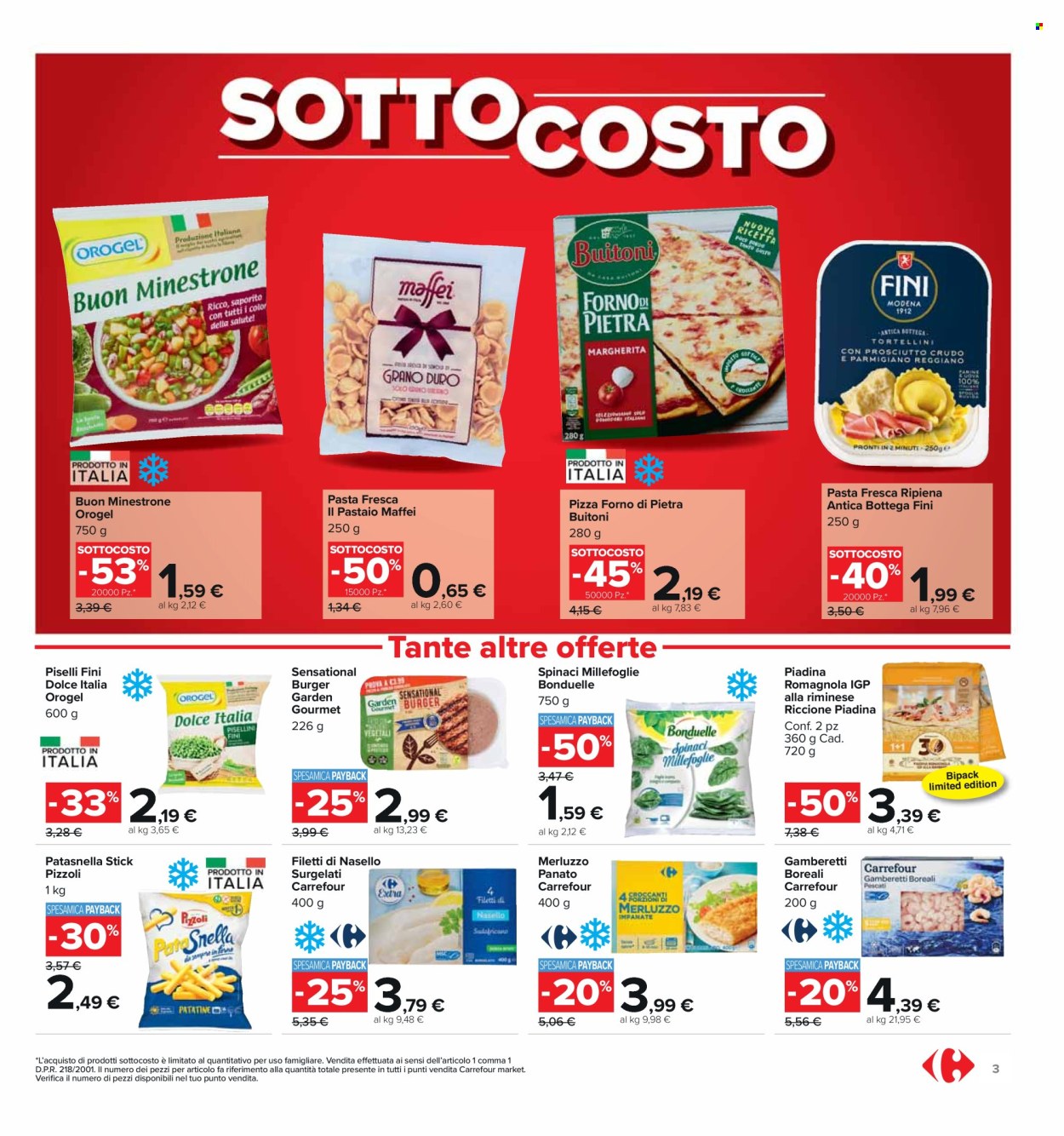 Volantino Carrefour - 2/2/2024 - 11/2/2024. Pagina 3