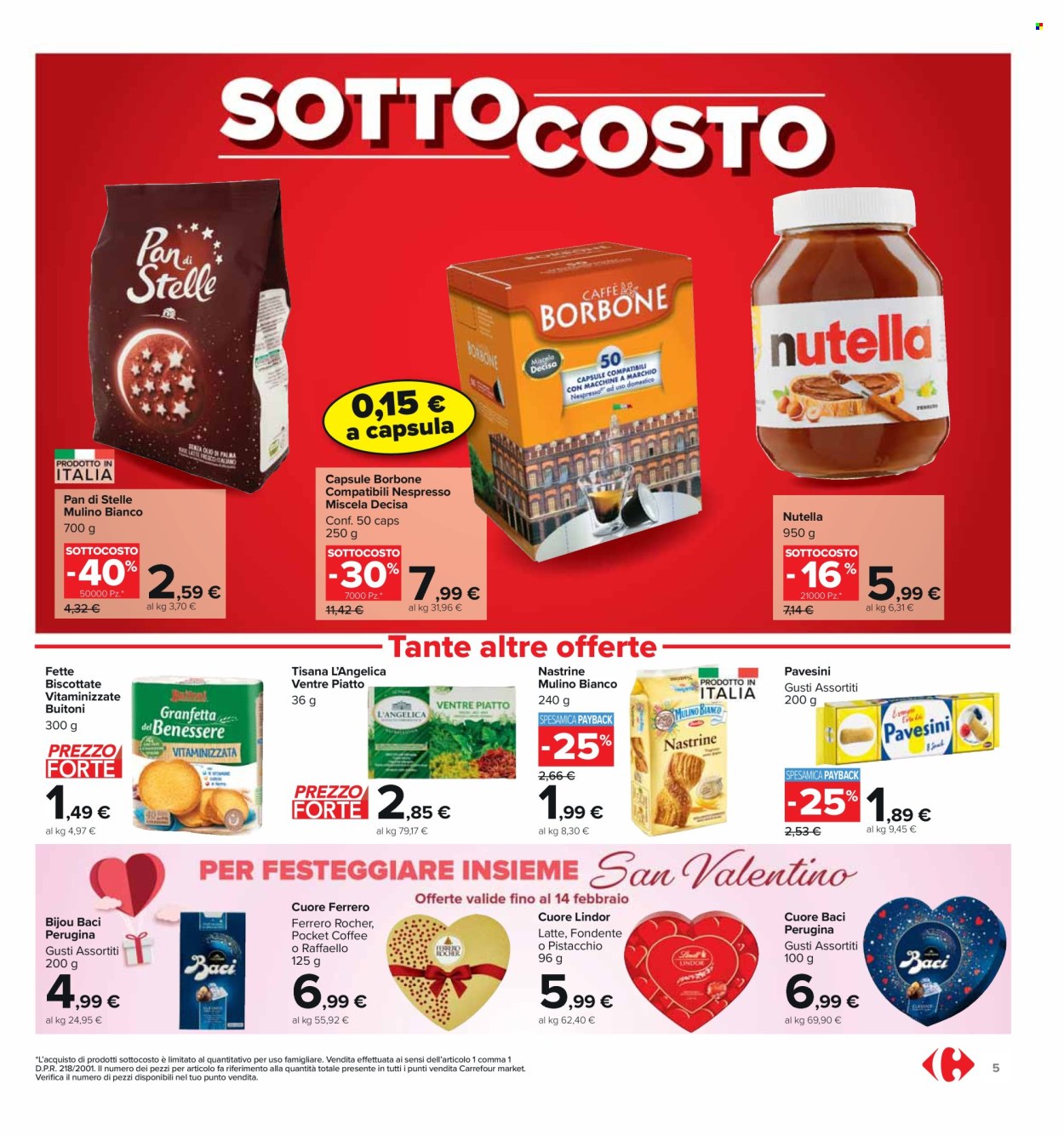 Volantino Carrefour - 2/2/2024 - 11/2/2024. Pagina 5
