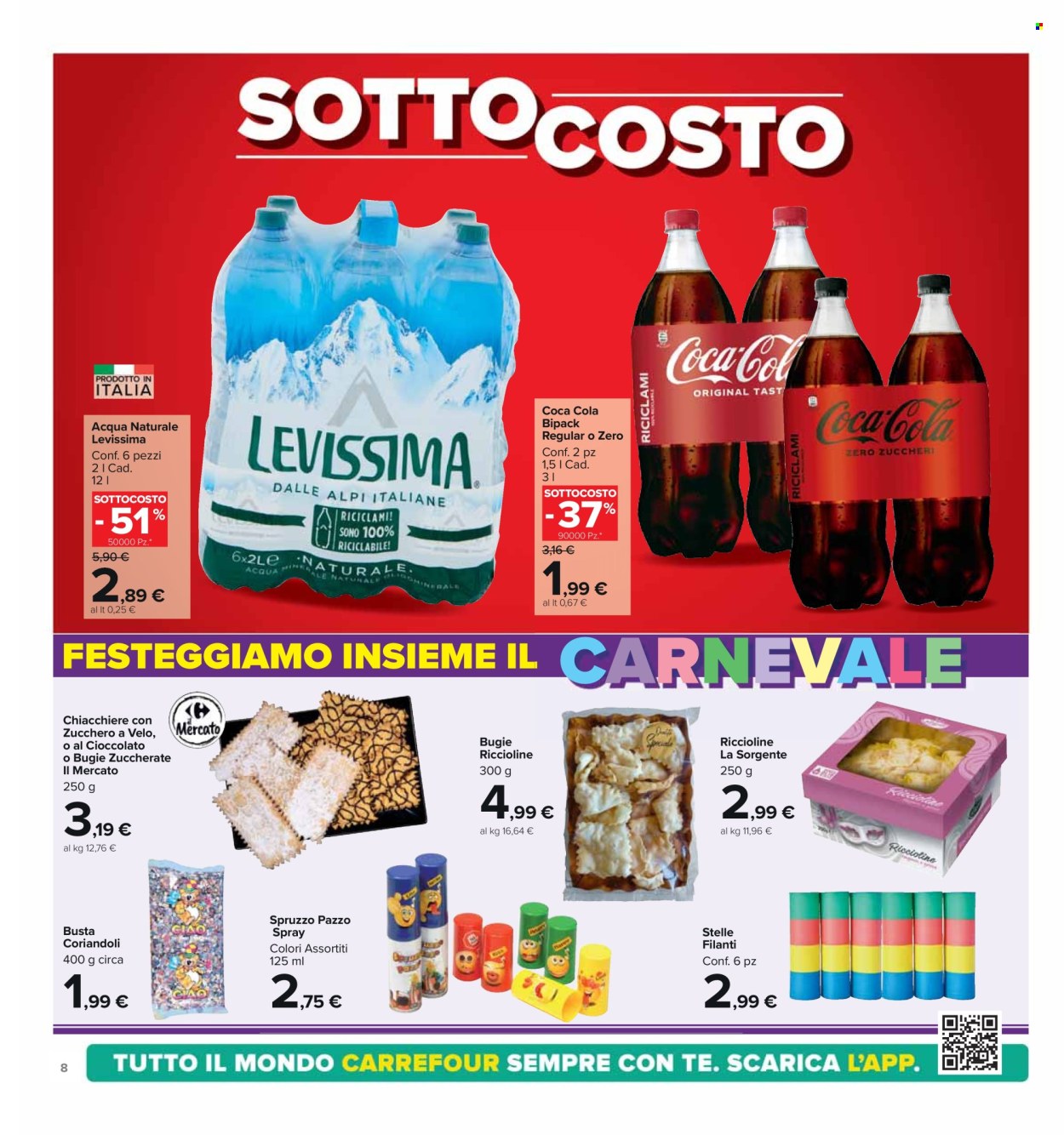 Volantino Carrefour - 2/2/2024 - 11/2/2024. Pagina 8