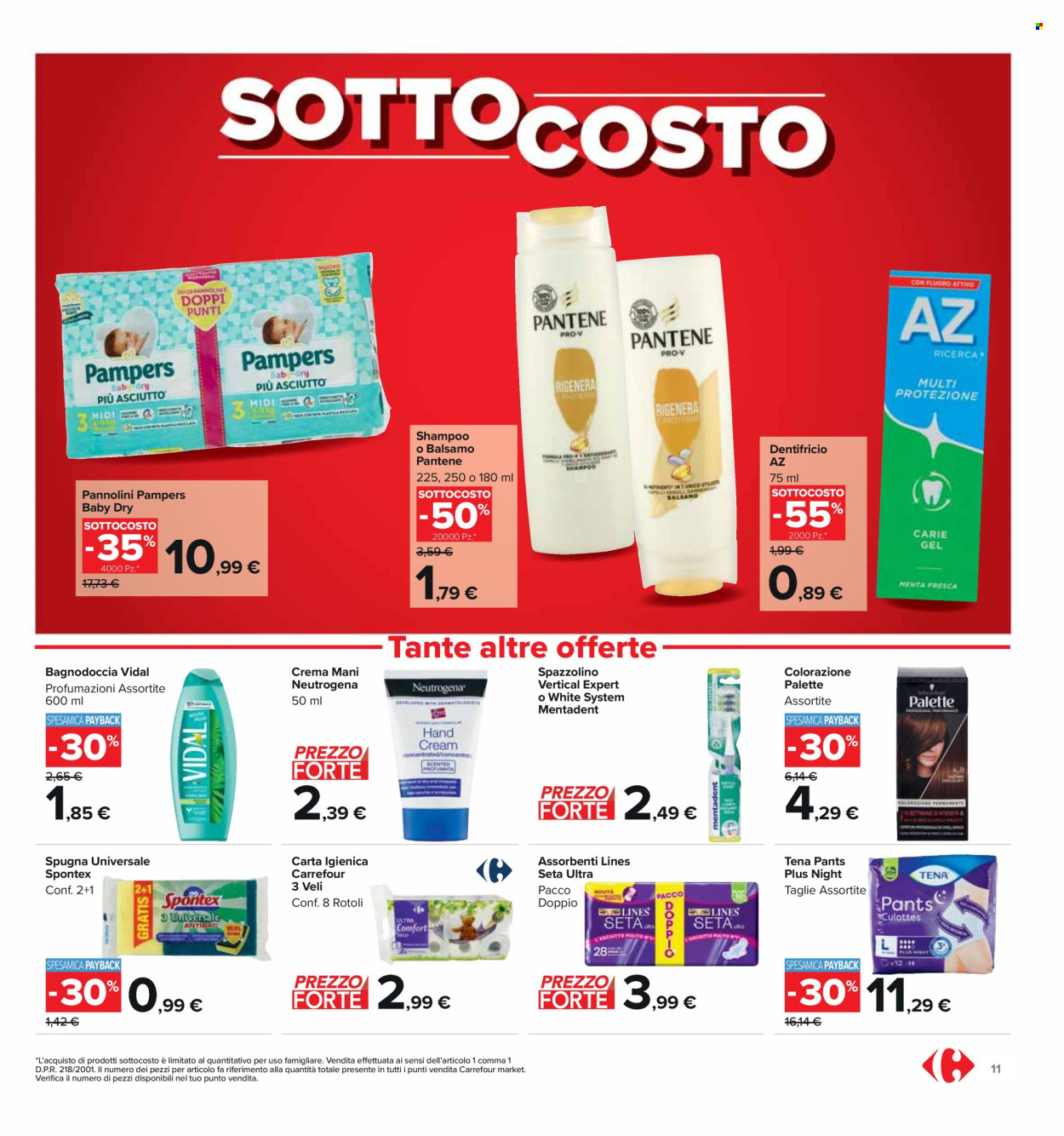 Volantino Carrefour - 2/2/2024 - 11/2/2024. Pagina 11