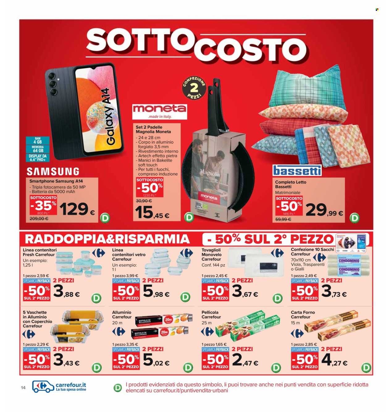 Volantino Carrefour - 2/2/2024 - 11/2/2024. Pagina 14