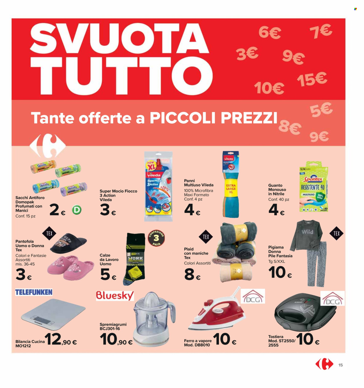 Volantino Carrefour - 2/2/2024 - 11/2/2024. Pagina 15