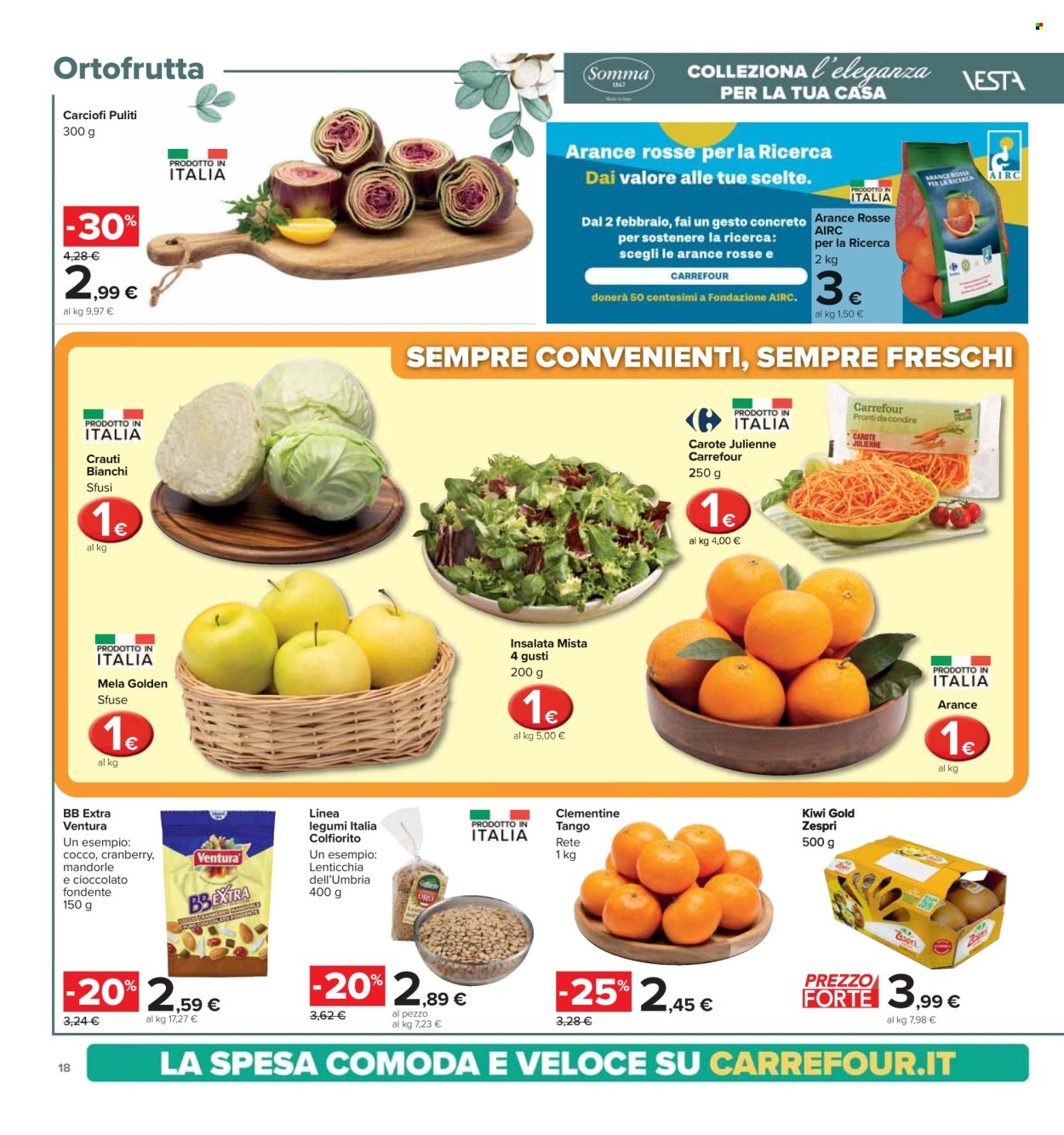 Volantino Carrefour - 2/2/2024 - 11/2/2024. Pagina 18